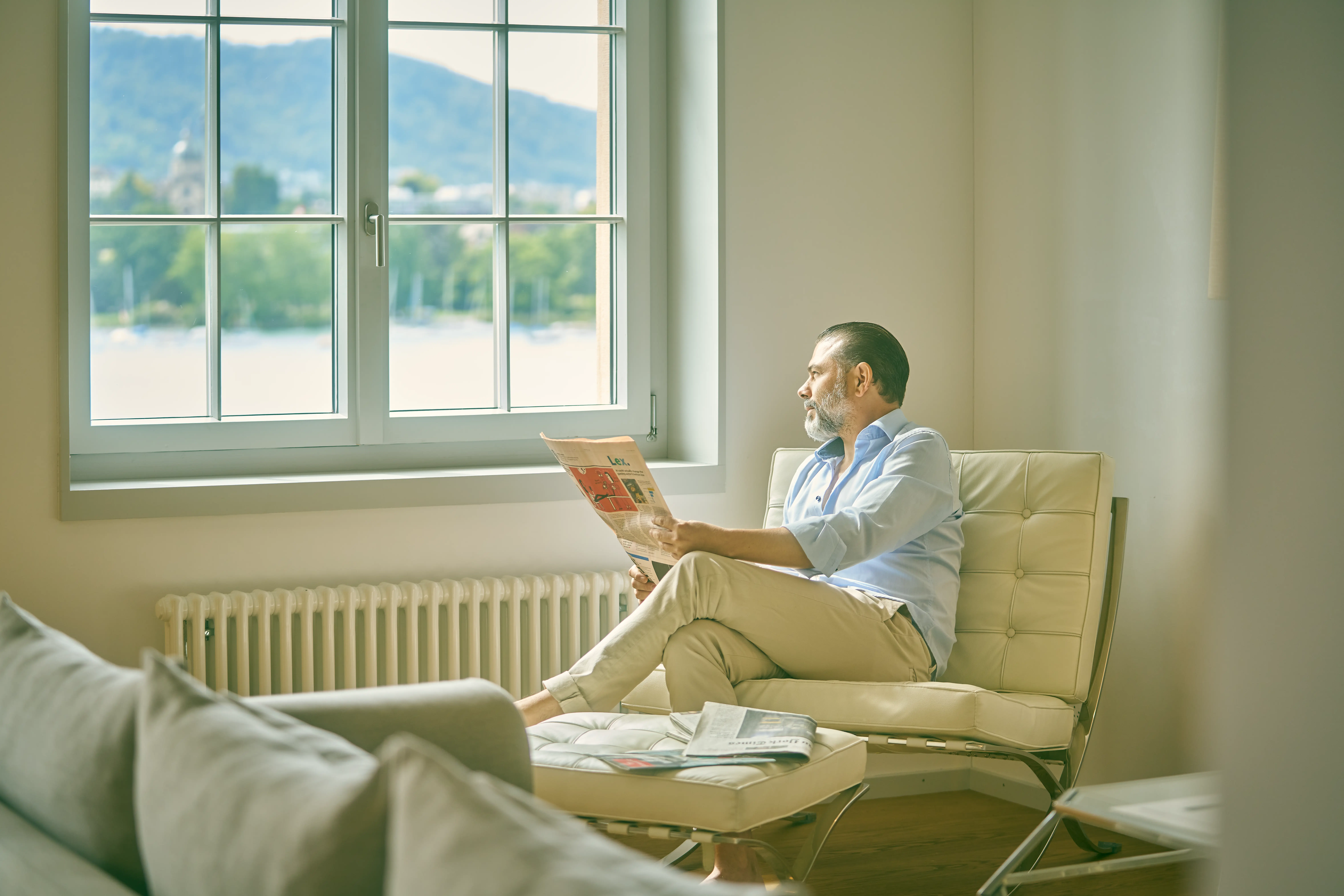 Interior detail of the Equilibria residence