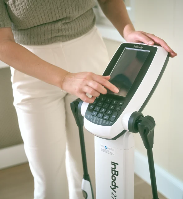 Client during TRD consultation session