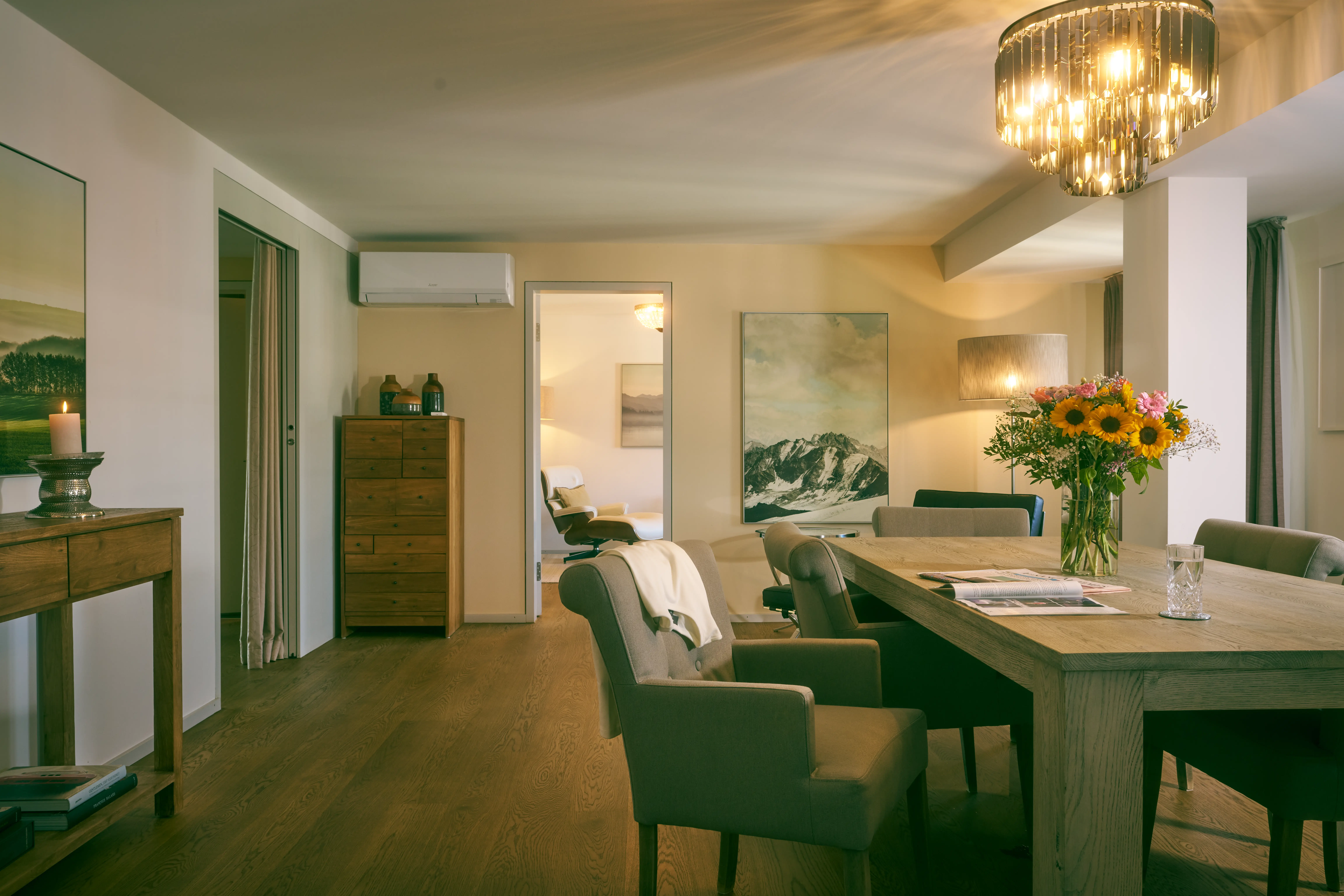 Luxurious bathroom at Harmonia residence