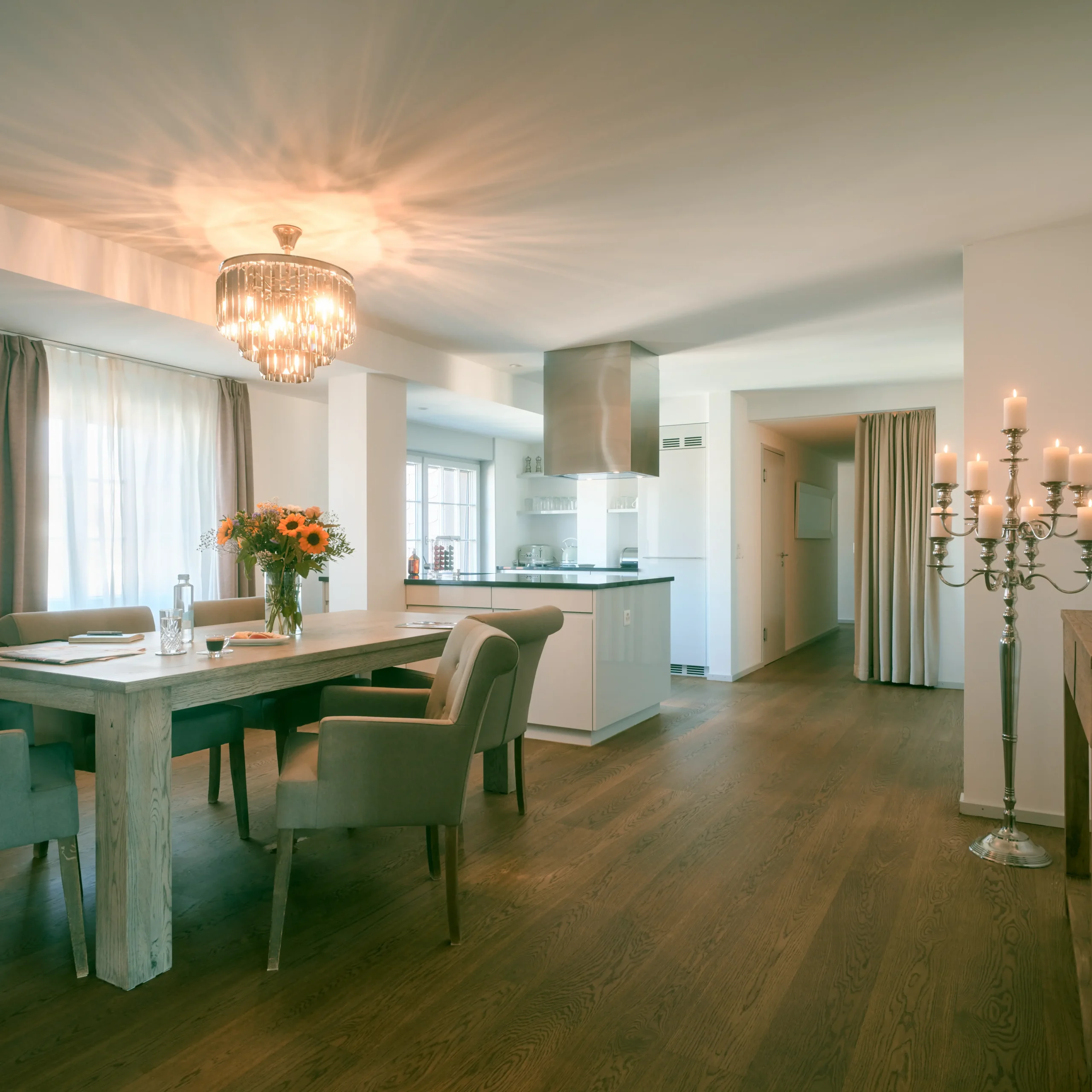 Elegant living space in Zurich rehab residence