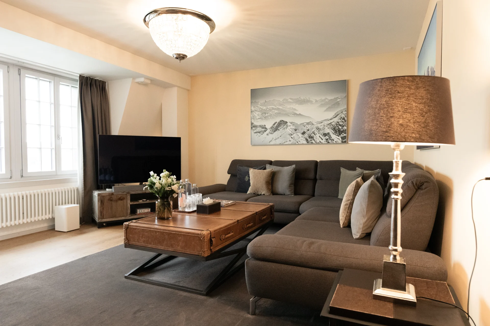 Safe Harbour apartment living space