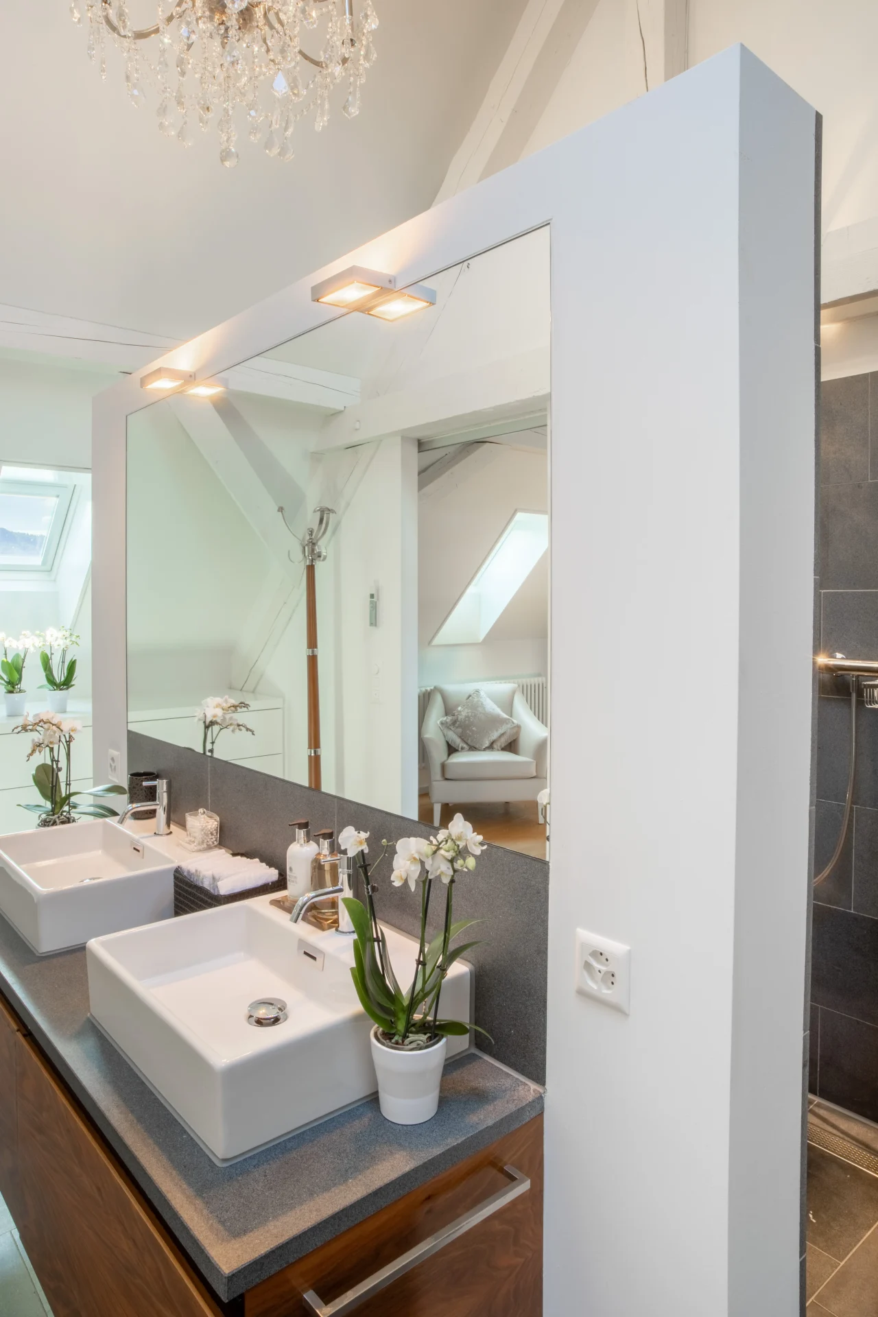 Luxury bathroom at the Equilibria residence