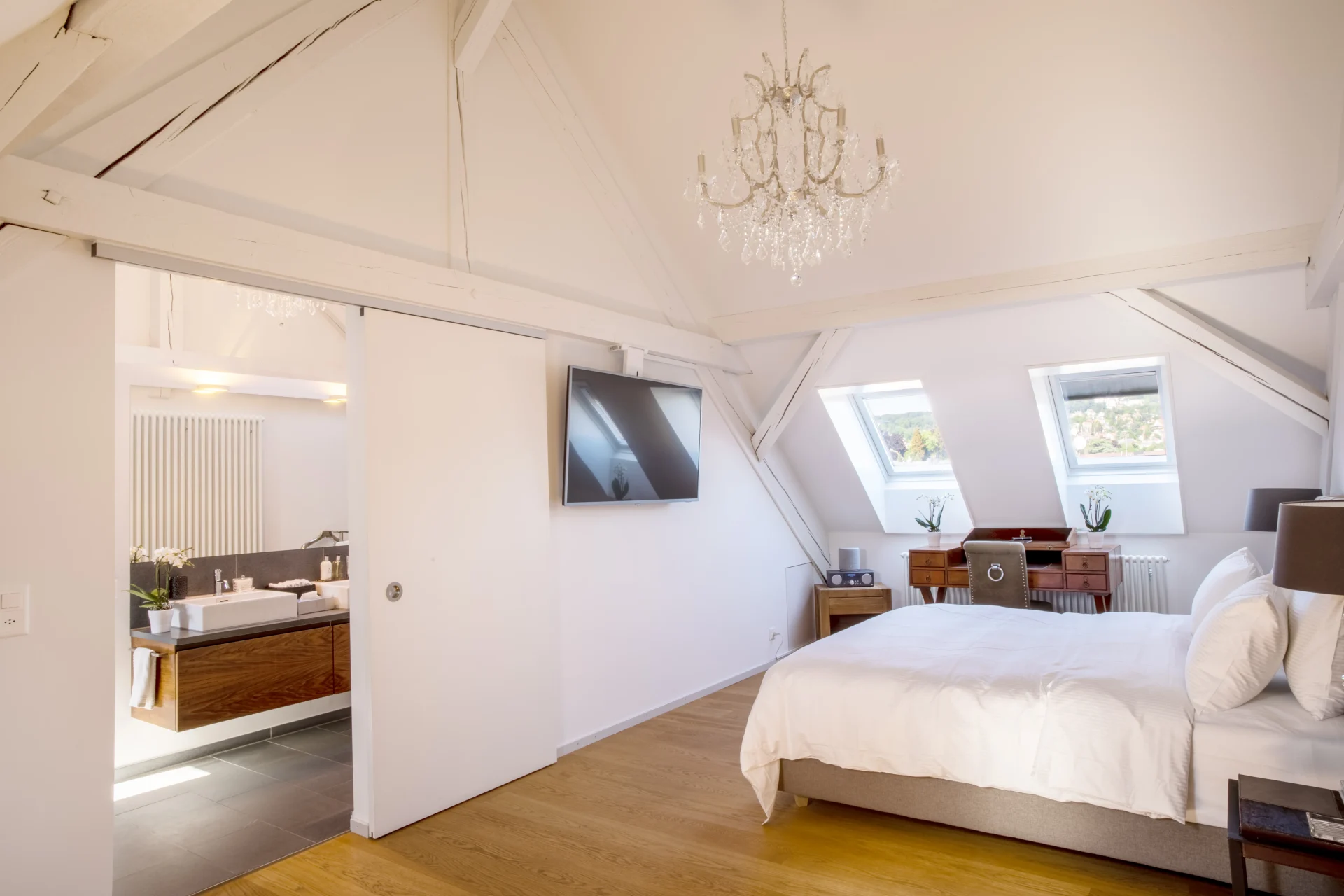 Bedroom suite at the Equilibria residence