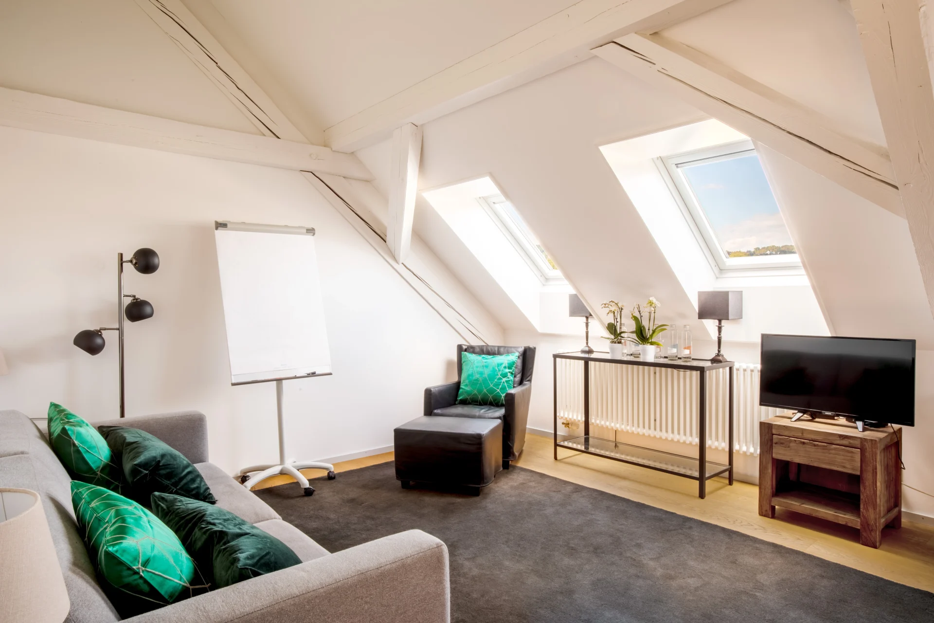Treatment room at the Equilibria residence