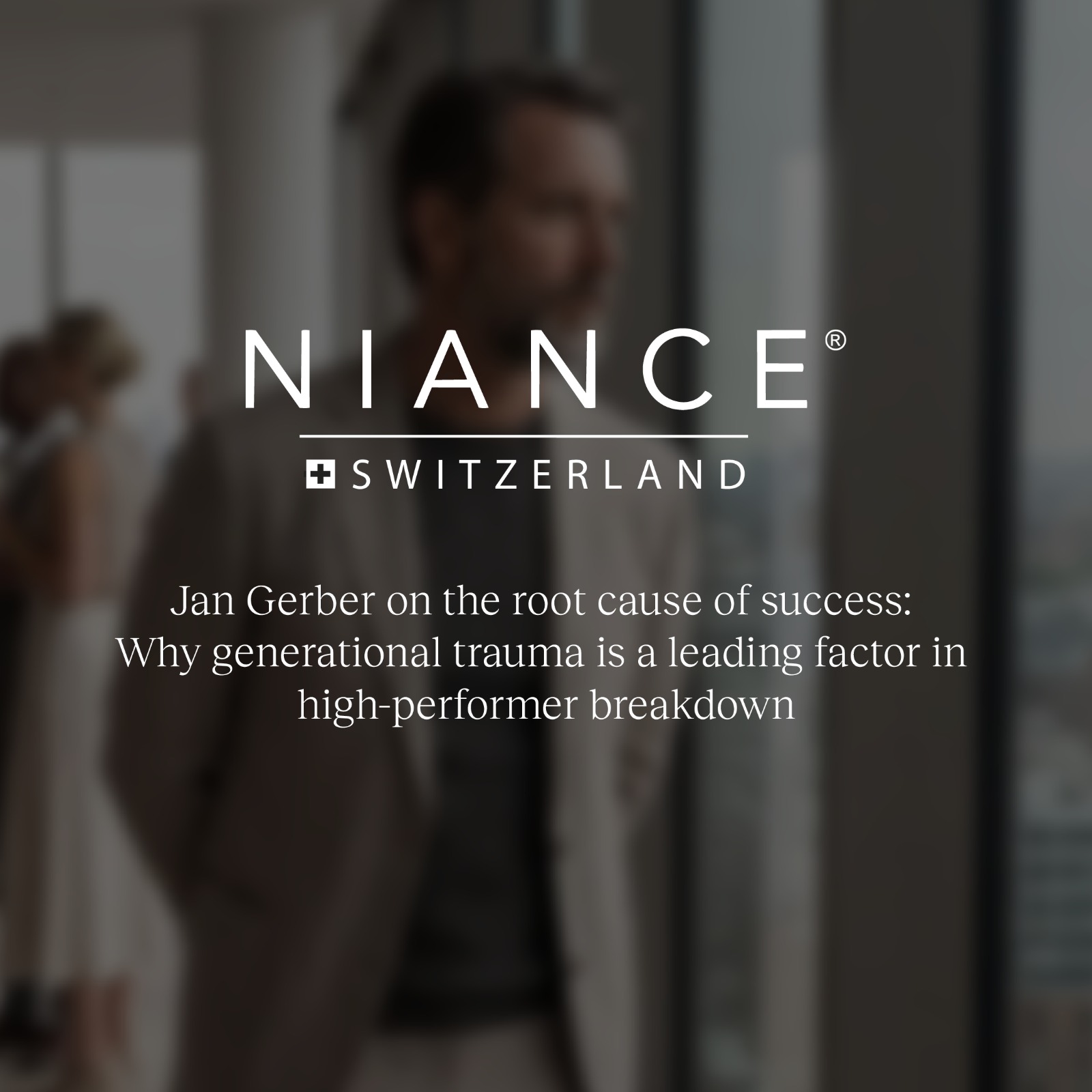 Jan Gerber on the root cause of success: Why generational trauma is the leading factor in high-performer breakdown